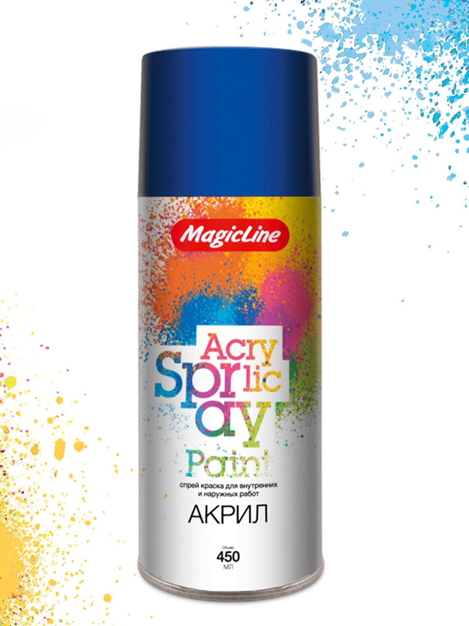 340 Краска синяя (265г) Magic Line