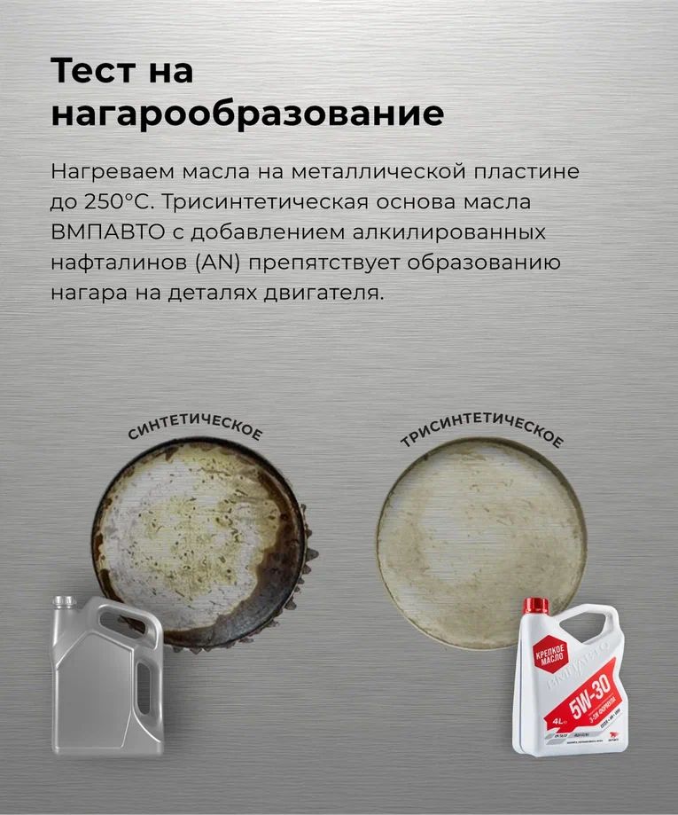 ВМПАВТО 5w30 SN/CF A3/B4  4л синт масло моторное 9212 +