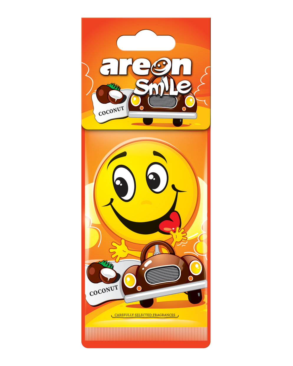 Ароматизатор AREON "SMILE RING" COCONUT ASD20
