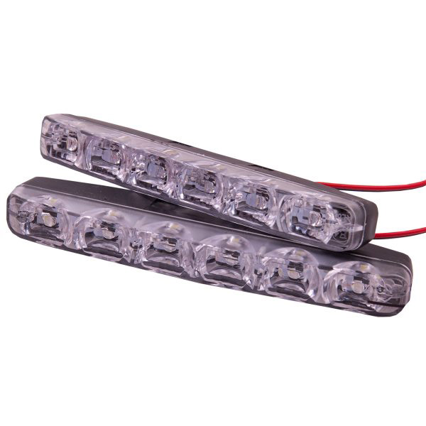 Ходовые огни SKYWAY 12V 6 диодов 6 W (~155*35*20мм) комп. 2шт SHDX-D023-A
