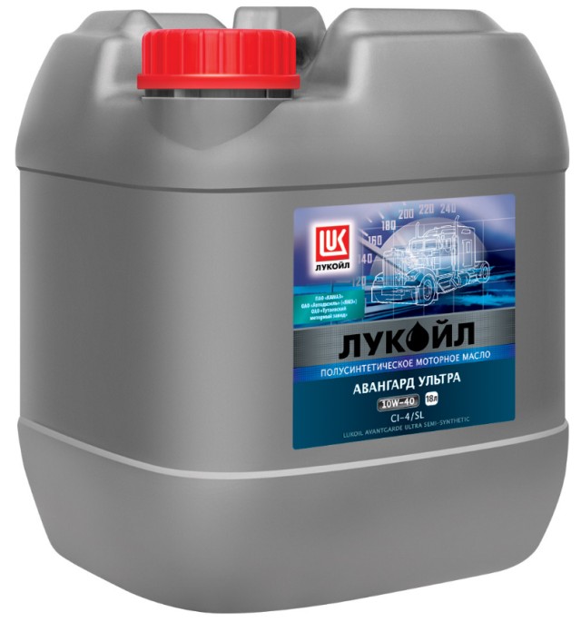 Лукойл Авангард Ультра 10W40 CI-4/SL 18л масло моторное