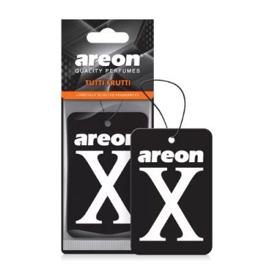 Ароматизатор AREON "X-VERSION  ORANGE-Tutti Frutti" XV14