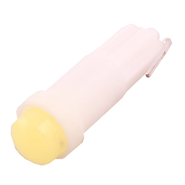 Автолампа диод T5 (W1,2W) 12V 1 COB диод 1-конт Белая SKYWAY Панель min 10