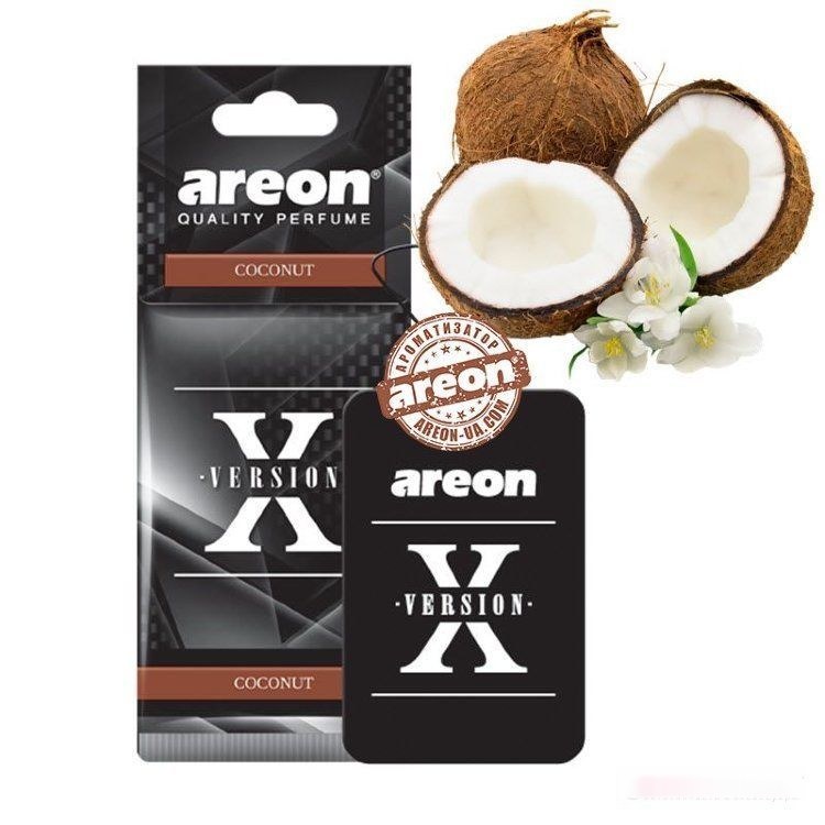 Ароматизатор AREON "X-VERSION Coconut" AXV04