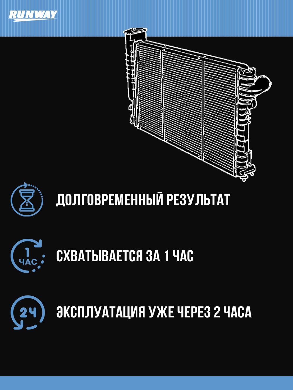 RW8508 Ремонт бензобака и радиатора 28г