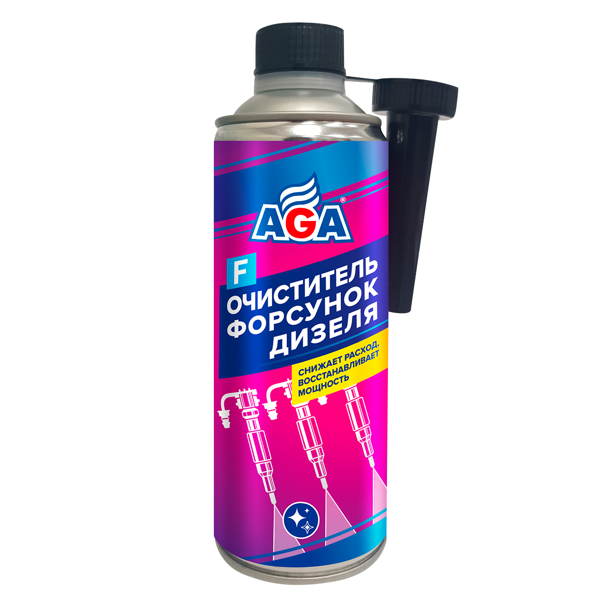 AGA802F Очиститель форсунок дизеля 335 мл