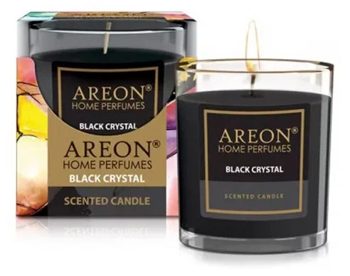АРОМАТИЧЕСКАЯ СВЕЧА  AREON HOME PERFUMES 120 гр Black Crysta CR03