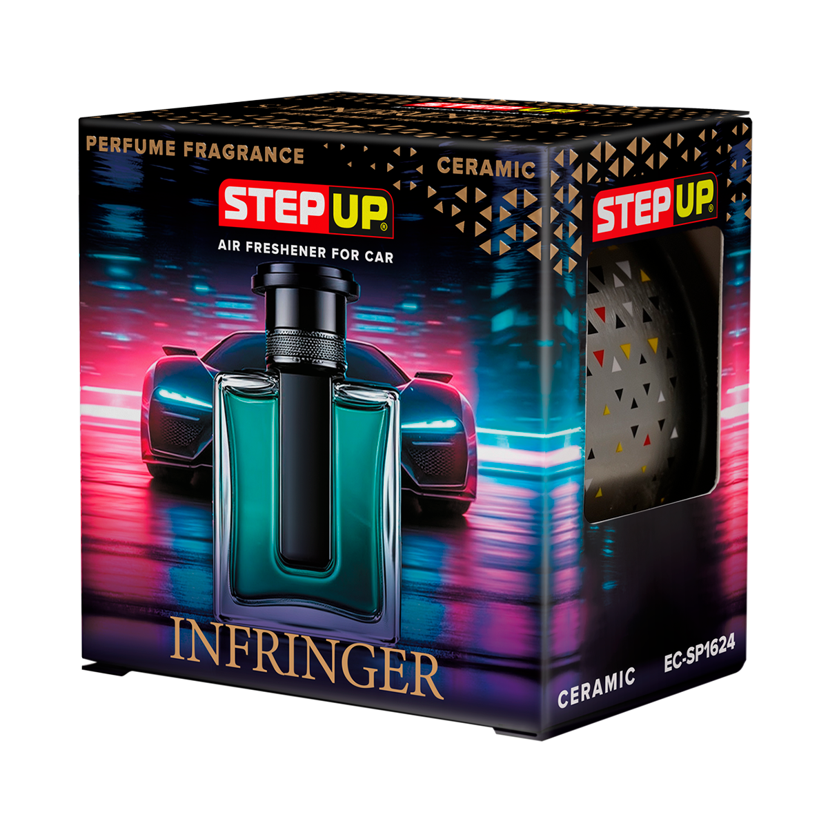 EC-SP1624 Ароматизатор воздуха для автомобиля. БУНТАРЬ - INFRINGER;CERAMIC AIR FRESHENER FOR CAR