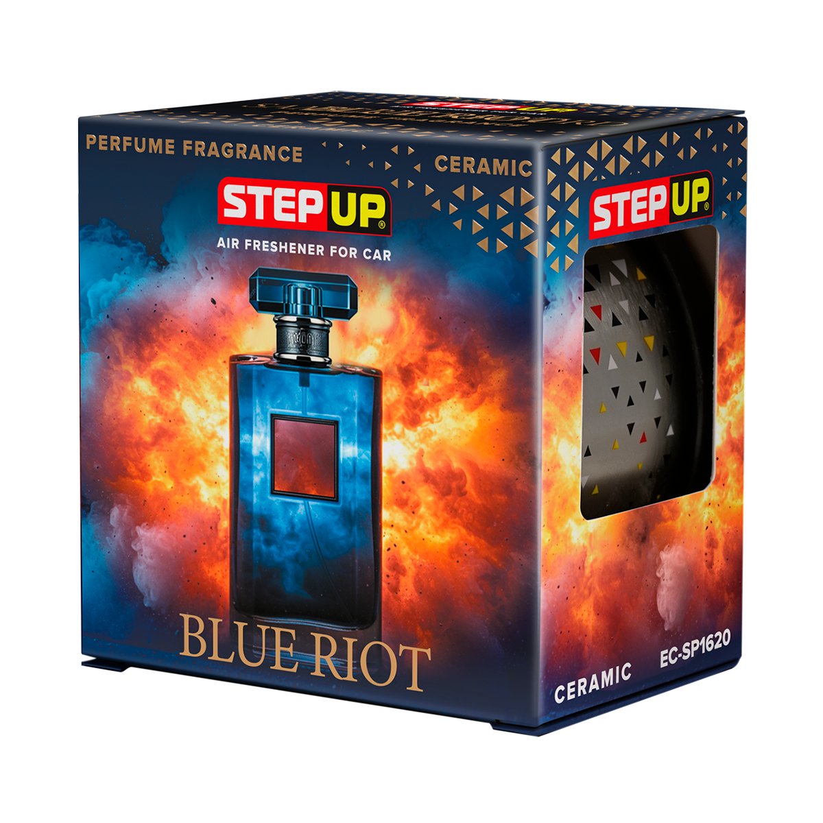 EC-SP1620 Ароматизатор воздуха для автомобиля. СИНИЙ ВЗРЫВ - BLUE RIOT