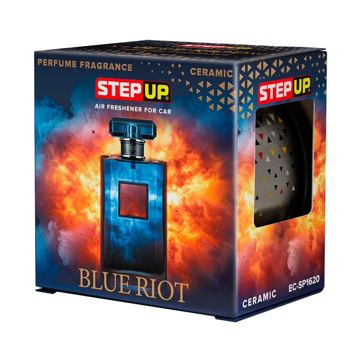 EC-SP1620 Ароматизатор воздуха для автомобиля. СИНИЙ ВЗРЫВ - BLUE RIOT