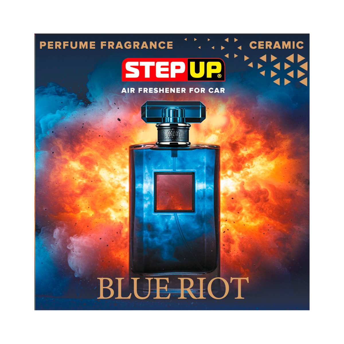 EC-SP1620 Ароматизатор воздуха для автомобиля. СИНИЙ ВЗРЫВ - BLUE RIOT