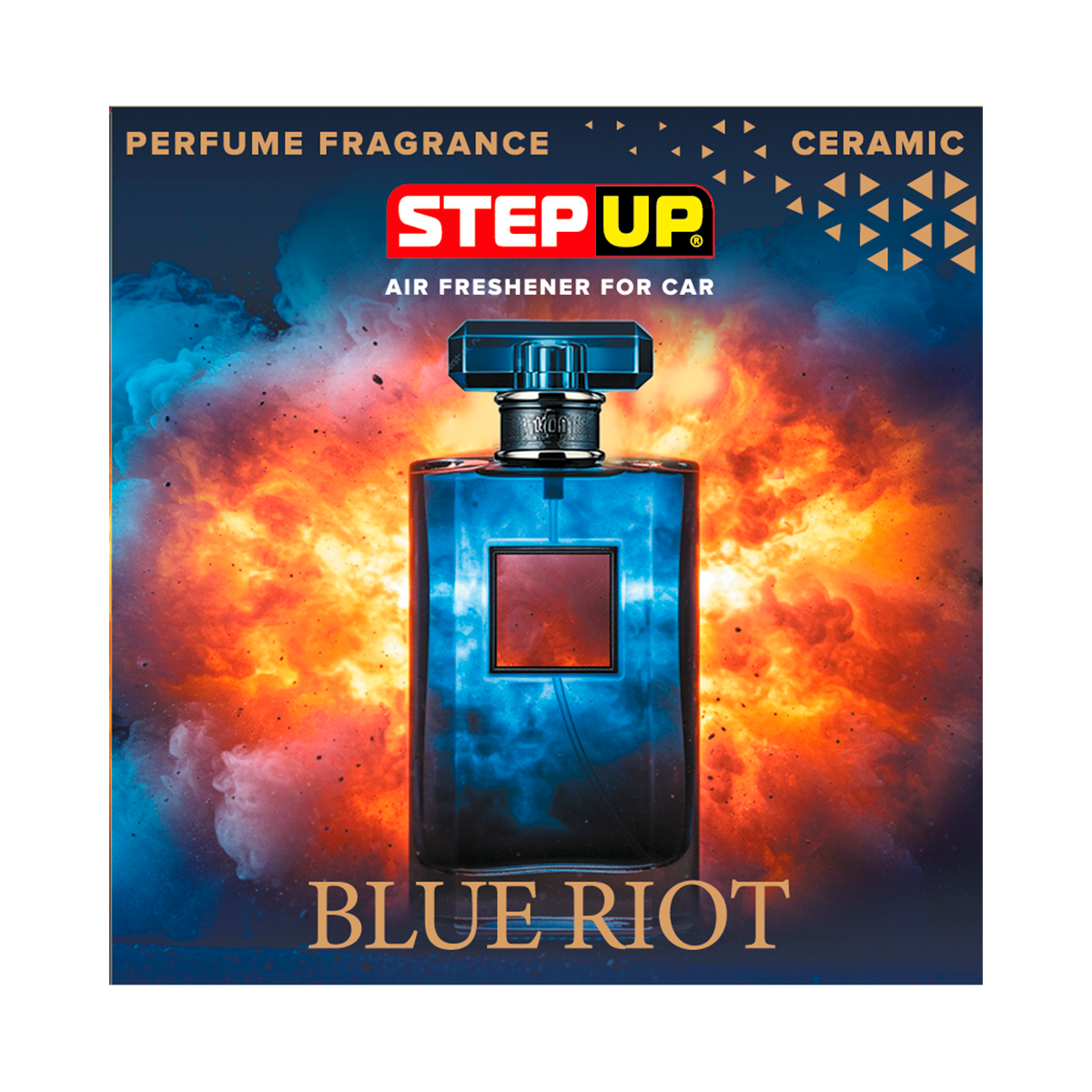 EC-SP1620 Ароматизатор воздуха для автомобиля. СИНИЙ ВЗРЫВ - BLUE RIOT