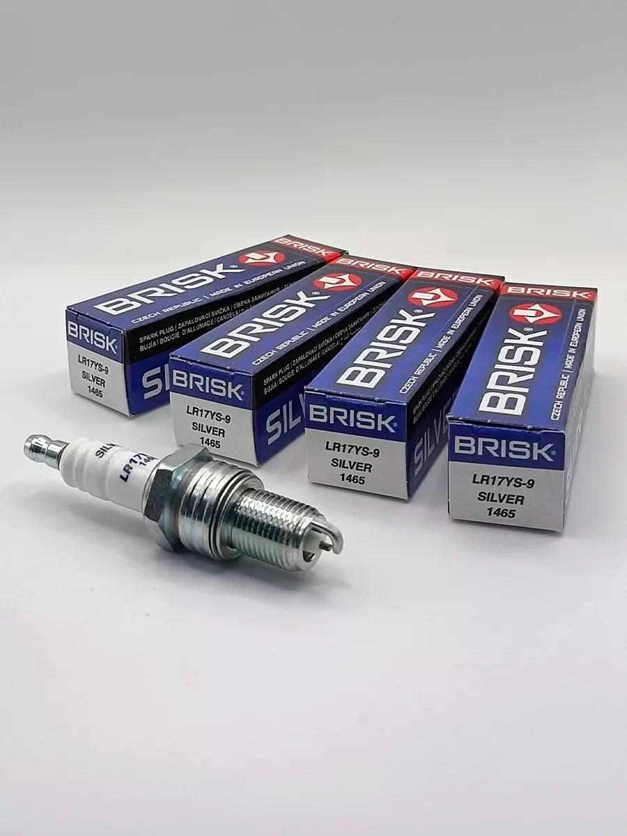 Свечи BRISK LR17YS к-т 4шт ГАЗ 406 двиг (в коробке)