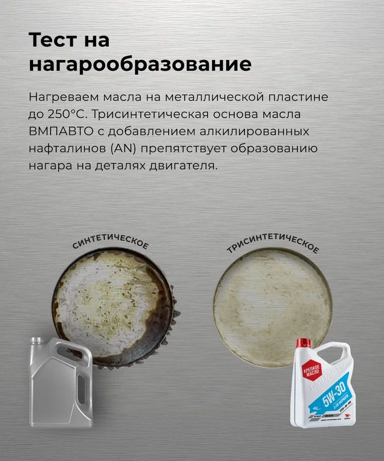 ВМПАВТО 5w30 SN/CF A5/B5  4л синт масло моторное 9215