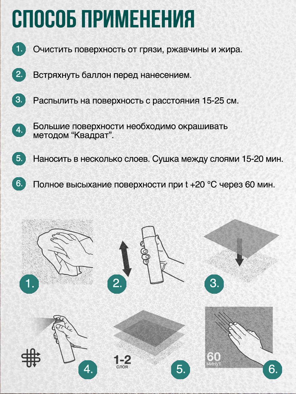 ML4000 Краска по металлу (молотковая) черный (265г)
