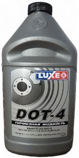 LUX-OIL Тормозная жидкость DOT-4   910г
