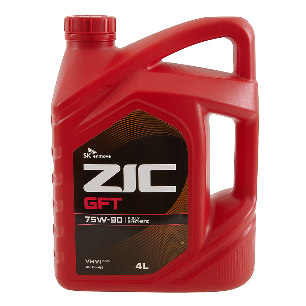 ZIC GFT 75w90 GL-4/5 4л масло трансмиссионное синт
