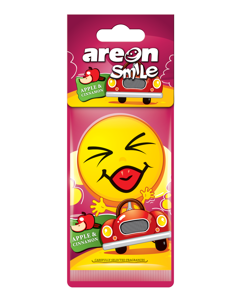 Ароматизатор AREON "SMILE RING" APPLE & CINNAMON ASD24