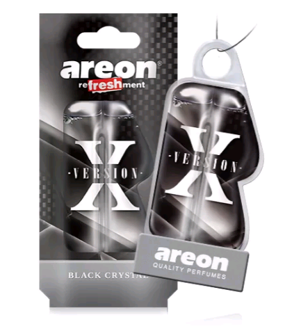 Ароматизатор AREON "REFRESHMENT LIQUID X-Ver Black Crystal"  LCX01