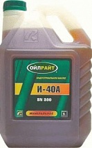 Oil Right И-40А масло веретенное 5л +