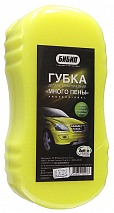БИБИП Губка "Много пены" (восьмерка с вырезами)