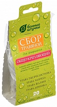Сбор травяной "Общеукрепляющий", 20 фильтр-пак. х 2 г. для бани и сауны "Банные штучки"/ 20