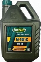 Oil Right М10Г2к (SAE 30) 5л масло моторное дизельное +